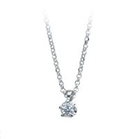 Collier Bertani & Co. Femme Punto Luce in Or blanc Diamante 0.07 Ct GCN2IGMX - GCN2IGMX